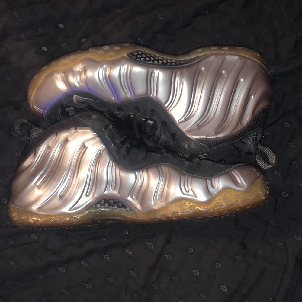Pewter Foamposite one